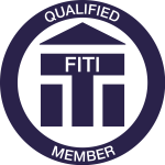 ITI logo, qualified member, FITI